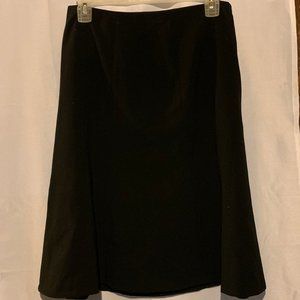 NWT! Calvin Klein A-line Black Skirt Size 4